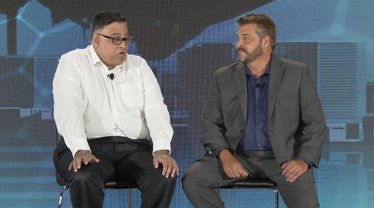 Dr. Zafar Chaudry, Tom Stafford CDW Executive SummIT